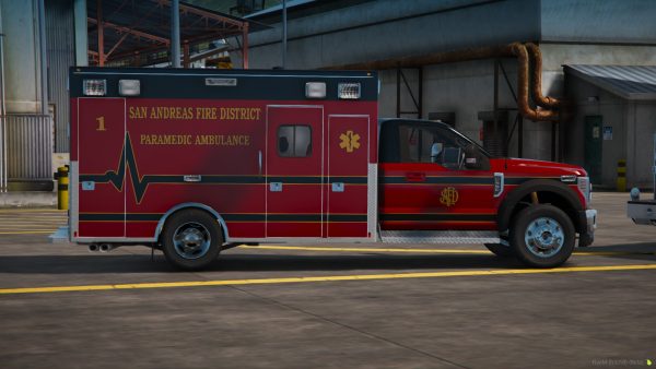 San Andreas Fire District Ambulance - Image 5