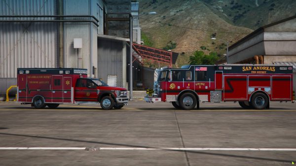 San Andreas Fire District Ambulance - Image 6