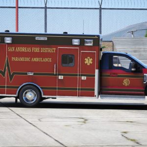 San Andreas Fire District Ambulance