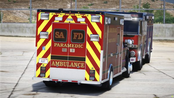 San Andreas Fire District Ambulance - Image 3